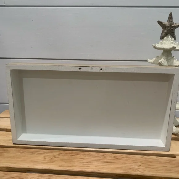 Coastal beach holiday decor- Star fish tree, holiday sign, and sea angel. - Picture 8 of 15